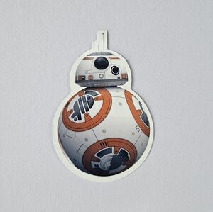 Stars Wars BB-8 sticker, skateboard sticker.